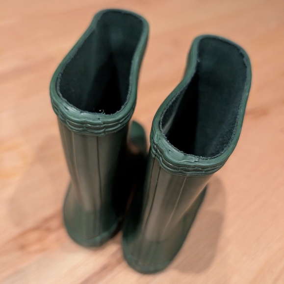 Hunter Kids Boots - Green (size US 8) - Picture 4 of 6